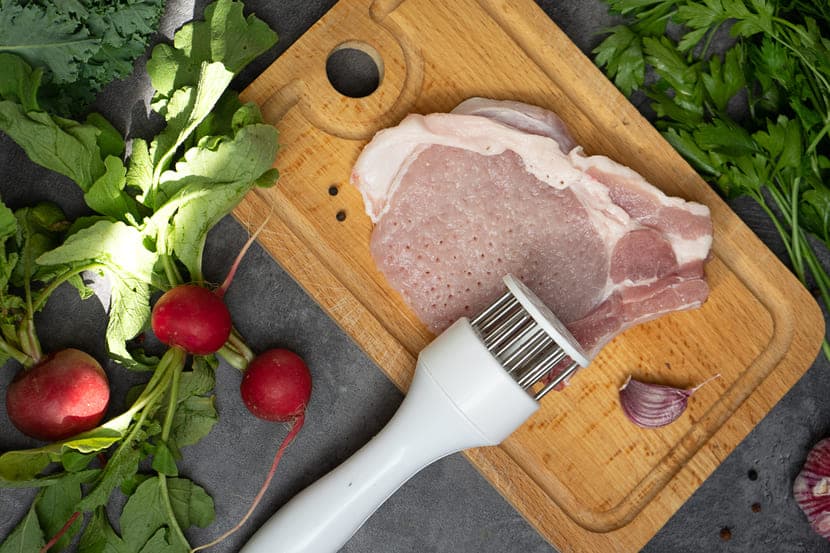 Amaciador de carne manual é uma ótima ferramenta para amaciar carne de churrasco